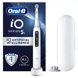Etos Oral-B iO 5S Wit Elektrische Tandenborstel By Braun aanbieding
