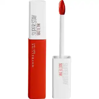 Etos Maybelline New York Superstay Matte Ink Lippenstift 117 Ground-Breaker aanbieding