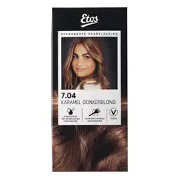 Etos Etos Permanente Haarkleuring 7.04 karamel donkerblond aanbieding