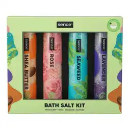 Etos Sence Collection Giftset 4pcs Bath Salt 75gr Planet Love aanbieding
