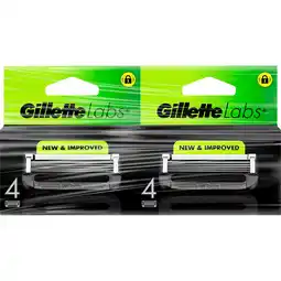 Etos GilletteLabs Navulmesjes Duopak 8 Stuks aanbieding