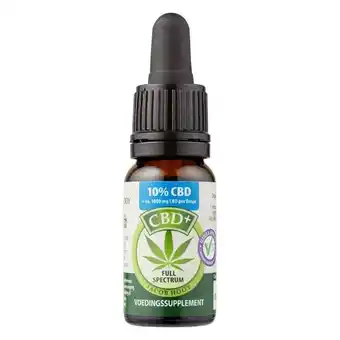 Etos Jacob Hooy CBD Olie 10% 10 ML aanbieding