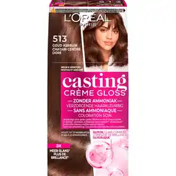 Etos L'Oréal Paris Casting Crème Gloss Haarverf 513 Licht beigebruin aanbieding