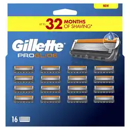 Etos Gillette ProGlide Navulmesjes 16 Stuks aanbieding