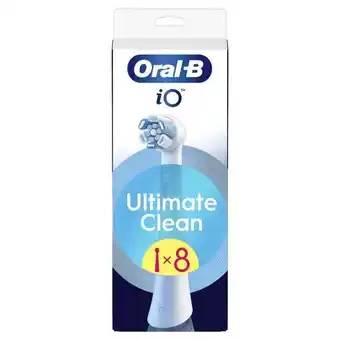 Etos Oral-B iO Ultimate Clean Opzetborstels Wit 8 Stuks aanbieding