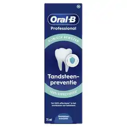 Etos Oral-B Professional Tandsteencontrole Reinigingskristallen Tandpasta - 75 ML aanbieding