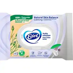 Etos Edet Natural Skin Balance Vocht Toiletpapier 42 stuks aanbieding