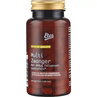 Etos Etos Premium Multi Zwanger 60 stuks aanbieding