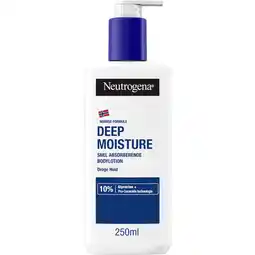 Etos Neutrogena Noorse Formule Deep Moisture Bodylotion 250ml aanbieding