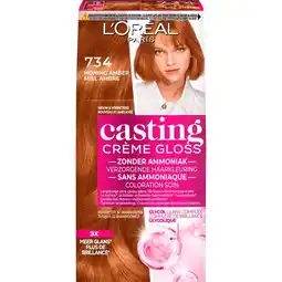 Etos L'Oréal Paris Casting Crème Gloss Haarverf 734 Goudkoperblond aanbieding
