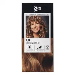 Etos Etos Permanente Haarkleuring 7.0 middenblond aanbieding