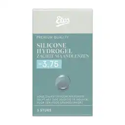 Etos Etos Silicone Hydrogel Zachte Maandlenzen -3.75 3st aanbieding