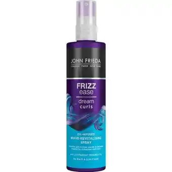Etos John Frieda Frizz Ease Dream Revitalising Spray aanbieding