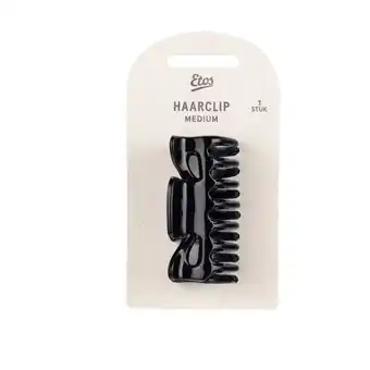 Etos Etos Haarklem Medium Zwart aanbieding