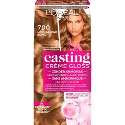 Etos L'Oréal Paris Casting Crème Gloss Haarverf 700 Mocha Mania Middenblond aanbieding