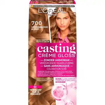Etos L'Oréal Paris Casting Crème Gloss Haarverf 700 Mocha Mania Middenblond aanbieding
