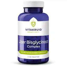 Etos Vitakruid IJzer Bisglycinaat Complex aanbieding