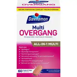 Etos Davitamon All-In-1 Multi Overgang tabletten 60 stuks aanbieding