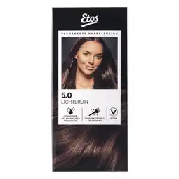 Etos Etos Permanente Haarkleuring 5.0 lichtbruin aanbieding