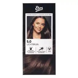 Etos Etos Permanente Haarkleuring 5.0 lichtbruin aanbieding
