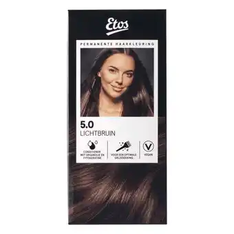 Etos Etos Permanente Haarkleuring 5.0 lichtbruin aanbieding