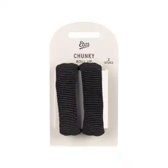 Etos Etos Elastieken Roll Up Medium Zwart 2St aanbieding
