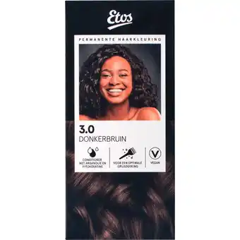 Etos Etos Permanente Haarkleuring 3.0 donkerbruin aanbieding