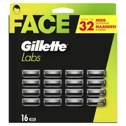 Etos GilletteLabs Navulmesjes 16 Stuks aanbieding