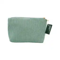 Etos Etos Make-up Bag Ribcord Green aanbieding