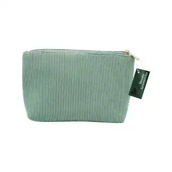 Etos Etos Make-up Bag Ribcord Green aanbieding