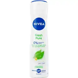 Etos NIVEA Fresh Pure Deodorant Spray 150 ML aanbieding