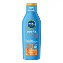 Etos NIVEA SUN Zonnebrand Protect & Bronze Zonnemelk SPF 30 200 ML aanbieding