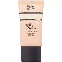Etos Etos Matt Finish Foundation - Porcelain aanbieding