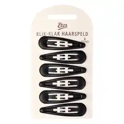 Etos Etos Klikklak Zwart 6St aanbieding