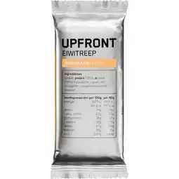 Etos Upfront Eiwitreep Pindakaas 60 GR aanbieding