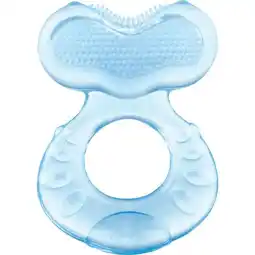 Etos Nuby - Visvormige Silicone Bijtring Met Borsteltjes - 3M+ aanbieding