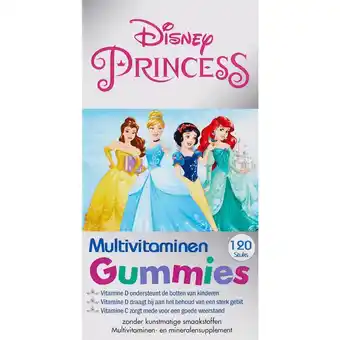 Etos Disney Princess Kinder Multivitaminen 120 Stuks - Gummies aanbieding