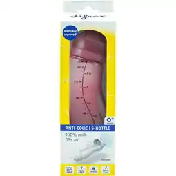 Etos Difrax S-fles Natural Trend 250ml Raspberry aanbieding