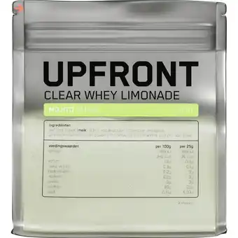 Etos Upfront Clear Whey Mojito Eiwit Limonade 200 GR aanbieding