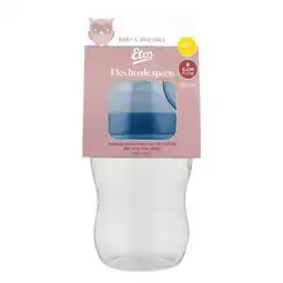 Etos Etos Fles Brede Hals Blauw 250 ML aanbieding