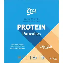 Etos Etos Protein Pancakes Vanille 200 GR aanbieding