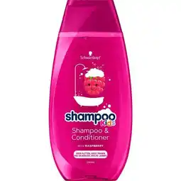 Etos Schwarzkopf Kids Shampoo Raspberry 250 ML aanbieding