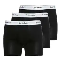 Etos Calvin Klein Boxershorts Mannen 3-pack Zwart Maat S aanbieding