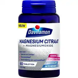 Etos Davitamon Magnesium Citraat Tabletten aanbieding