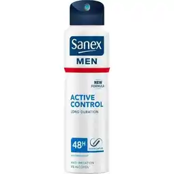 Etos Sanex Men Dermo Active Control Deodorant Spray 200 ML aanbieding