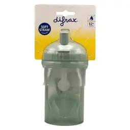 Etos Difrax Anti Lek Rietjes Beker Sage aanbieding