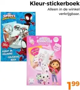 Trekpleister Kleur-stickerboek aanbieding