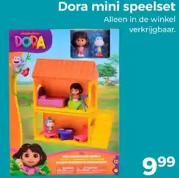 Trekpleister Dora mini speelset aanbieding