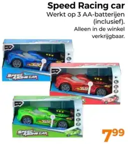 Trekpleister Speed Racing car aanbieding
