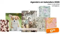Trekpleister Agenda's en kalenders 2026 aanbieding